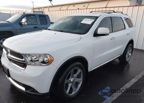 2013 Dodge Durango Crew from USA, damaged, VIN 1C4SDJDTXDC689878